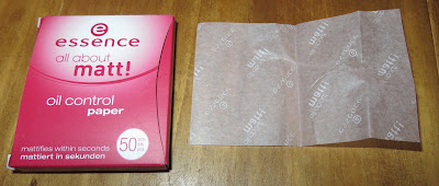 Oil Control Paper All About Matt da Essence