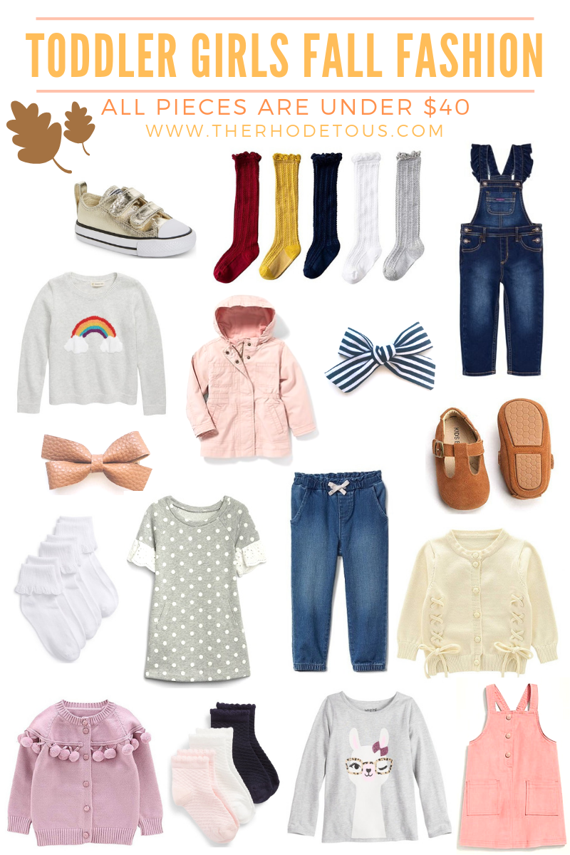 Toddler Girls Fall Fashion Ideas | The Rhode To Us