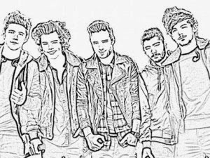 One Direction coloring.filminspector.com