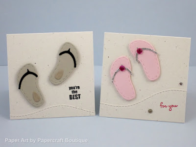 Papercraft Boutique: Flip-flop, flip-flop...