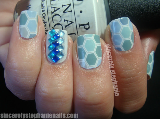 jamberry nail shields blue hex