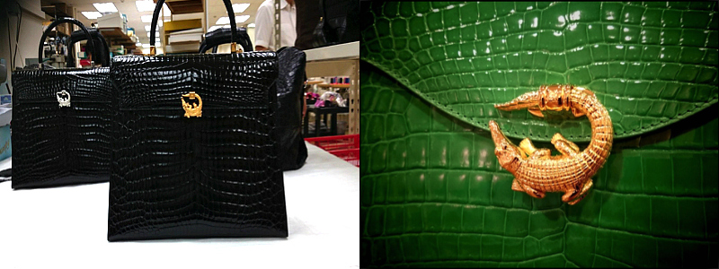 exotic leather bags