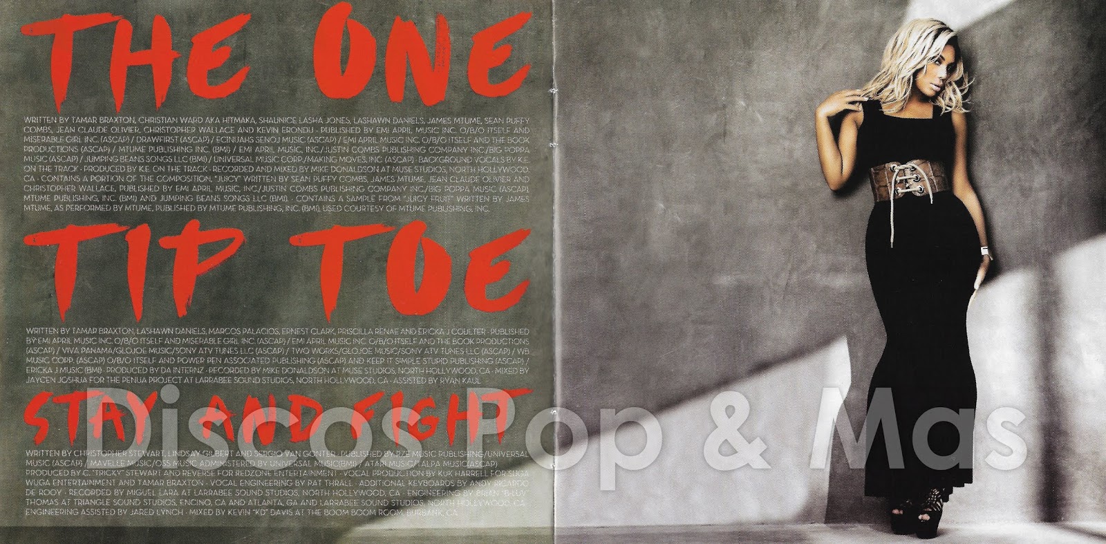 Discos Pop & Mas Tamar Braxton Love and War