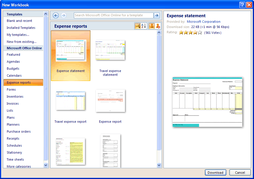 Microsoft Excel 2007 Templates Certificate Letter