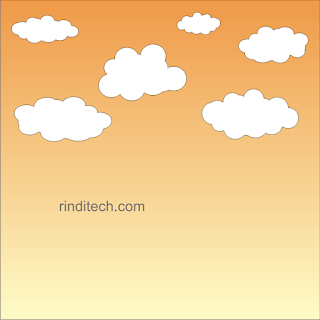 Cara Membuat Langit & Awan Lucu di CorelDraw (Step by Step)