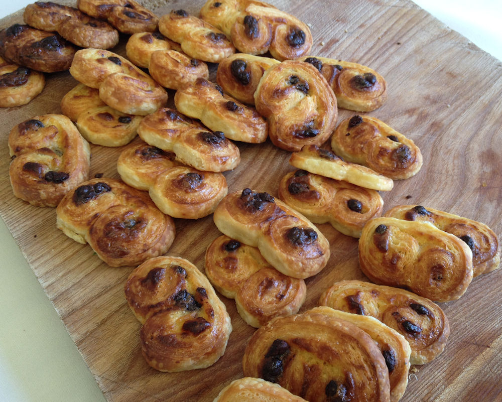 Picture of Mini Pain Au Chocolat at Blog Camp River Cottage