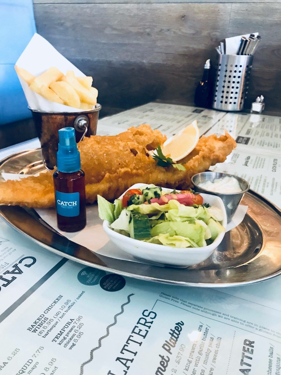 Review CATCH Fish & Chips, Giffnock