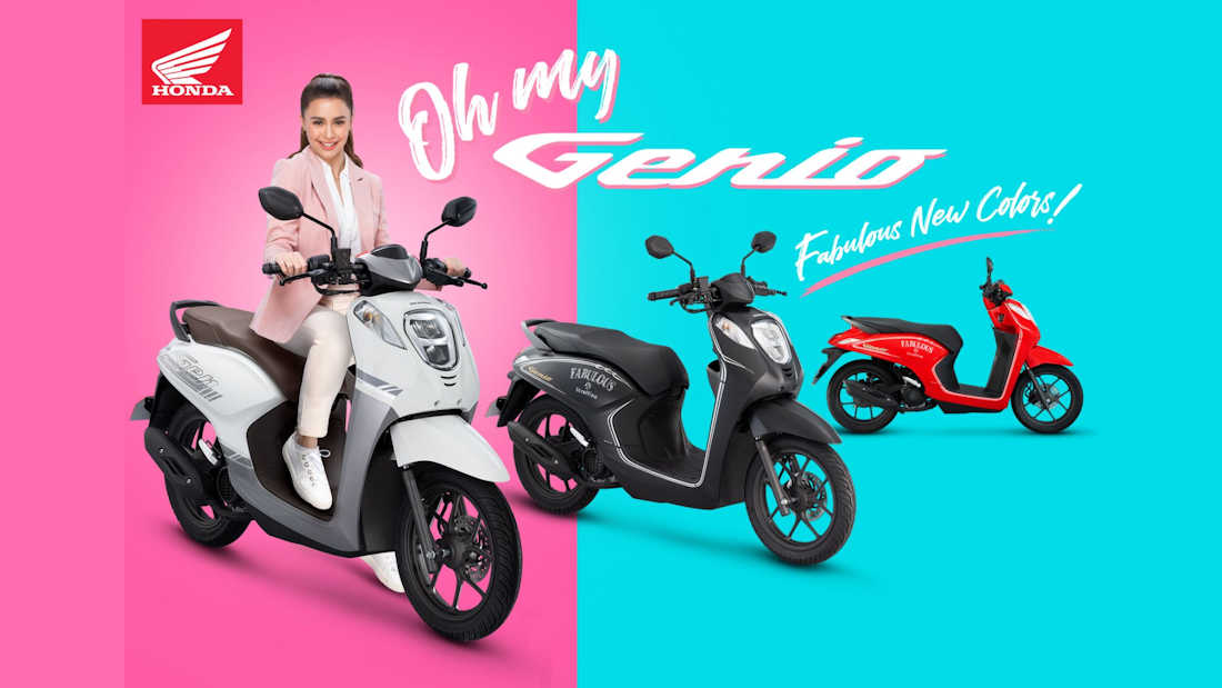 Honda Launches New Colors for Genio Scooter CarGuide.PH Philippine