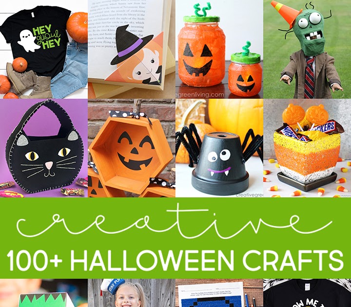 100+ Creative Halloween Crafts | artsy-fartsy mama