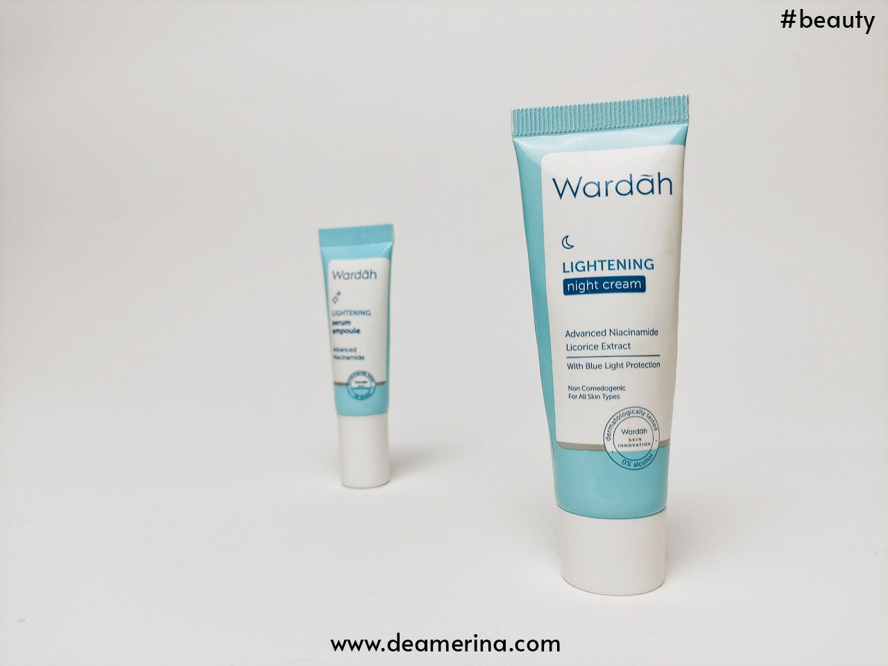 Review Skincare Wardah Lightening Serum Ampoule dan Lightening Night