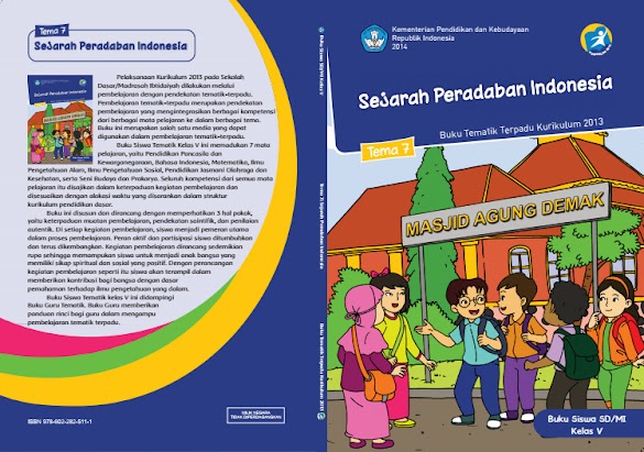 Download Buku Tematik Sd/Mi Kelas 5 Tema 7 Sejarah