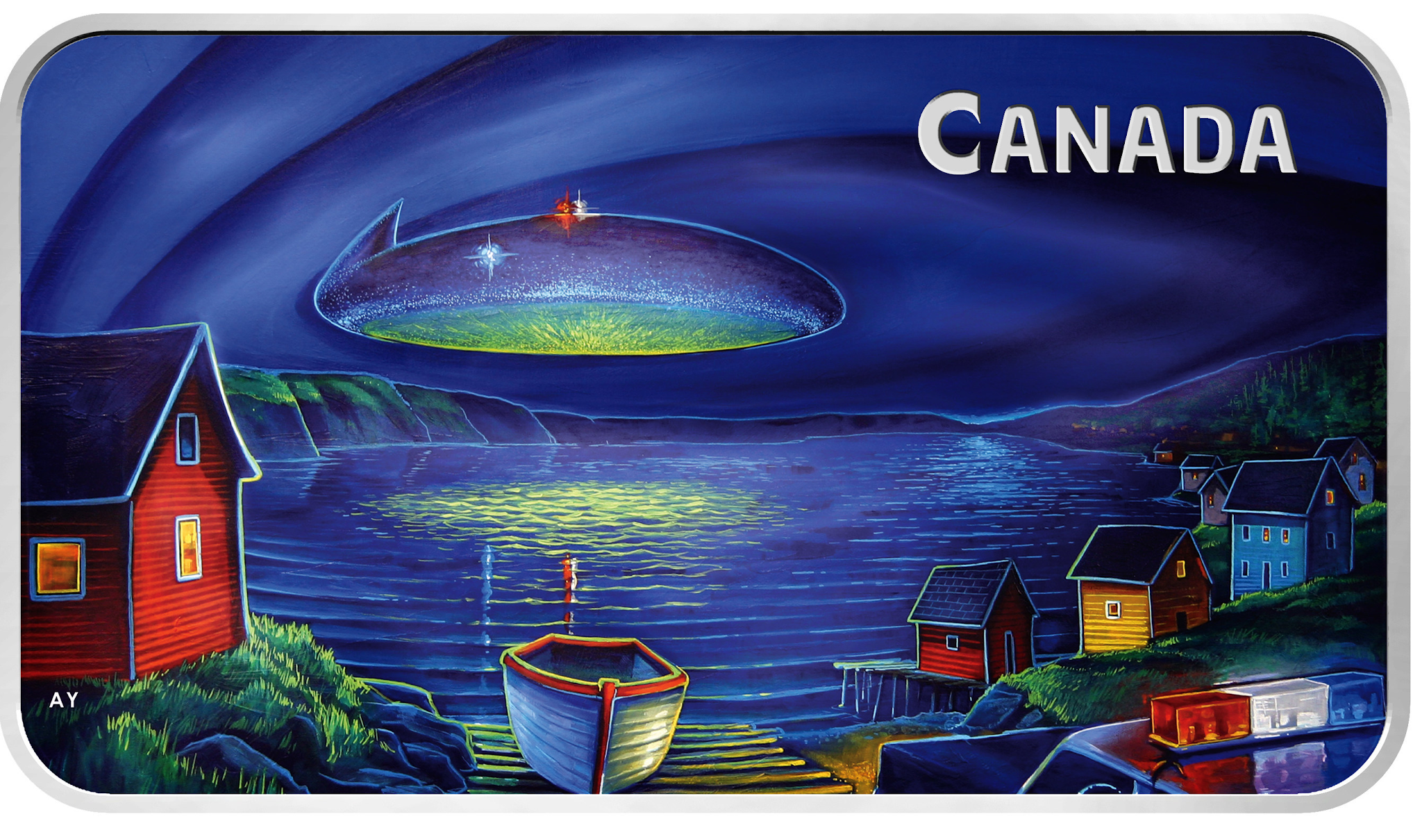 Brilliant Vision of a UFO Comes to Life With the New Royal Canadian