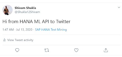 COVID-19 Tweets analysis using HANA ML Python APIs. SAP ABAP Tutorial and Material, SAP ABAP Certification, SAP ABAP Exam Prep, SAP ABAP COVID-19, SAP ABAP Learning