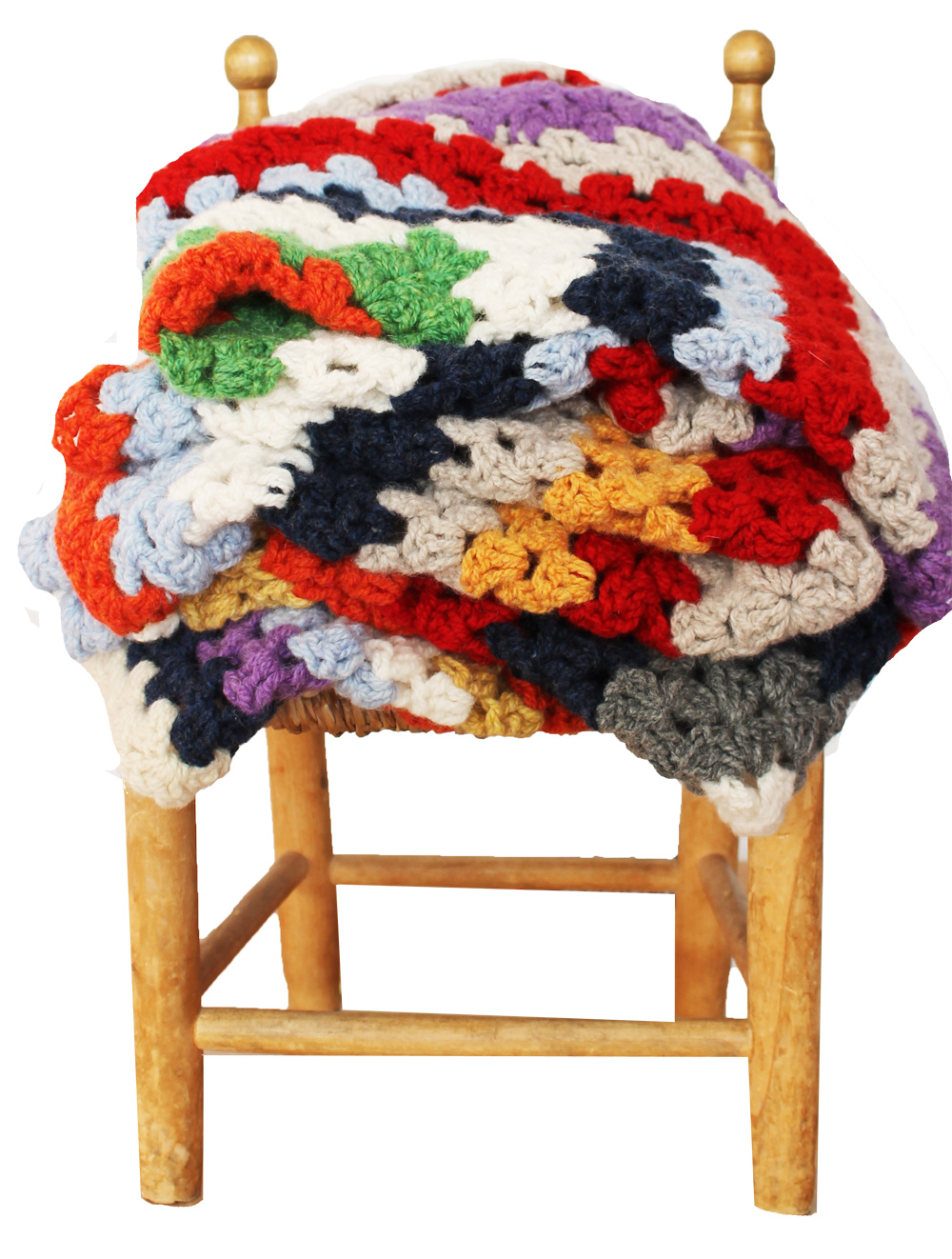 Rocket and Bear Crochet Pram Blankets