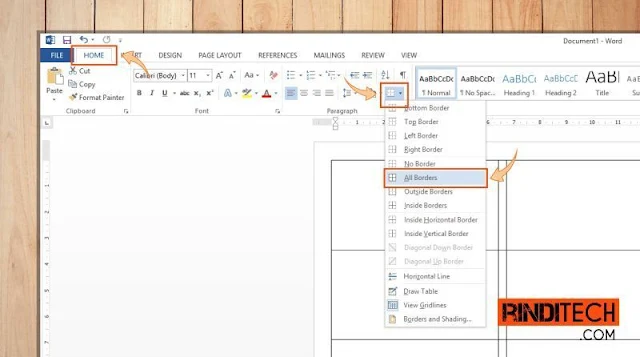 Cara Print Label Undangan 103 dan 121 di Microsoft Word