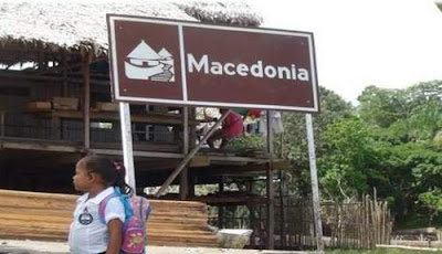 To χωριό στα βάθη του Αμαζονίου με το όνομα Μακεδονία  