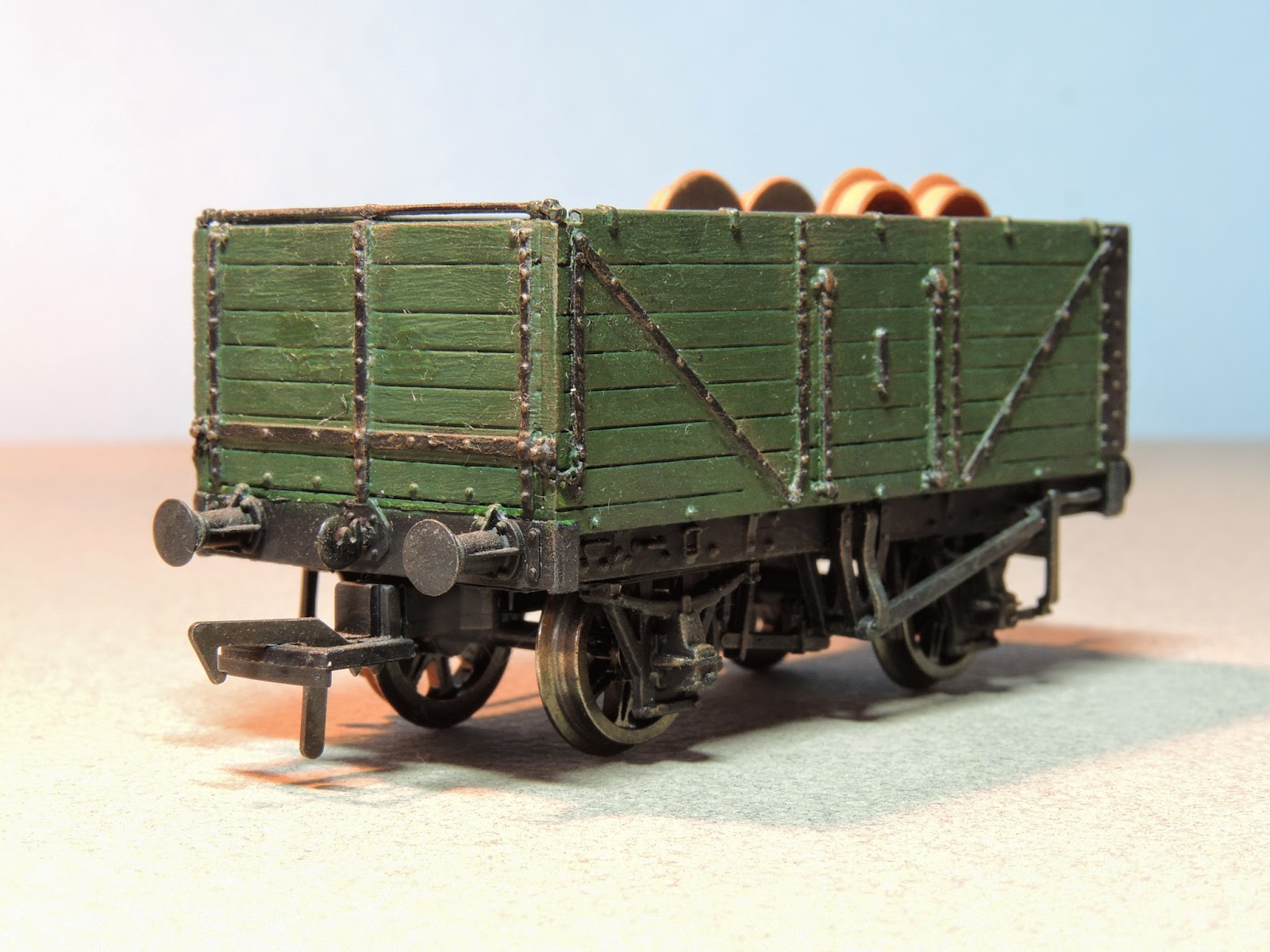 SodorModelRailroading Open Wagons 1 Weathering and Painting Tps