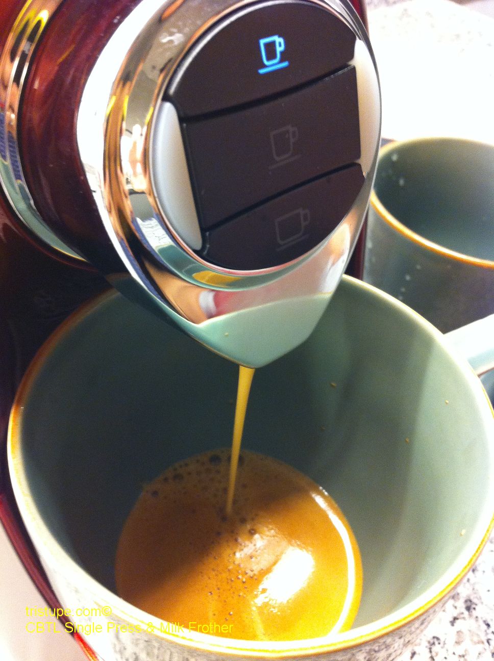 CBTL Single Press Coffee Machine Review ~ TRISTUPE.COM