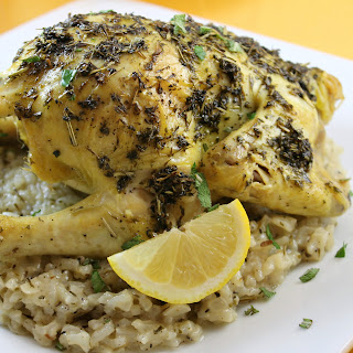 Scarborough Fair Cornish Game Hens with Risotto