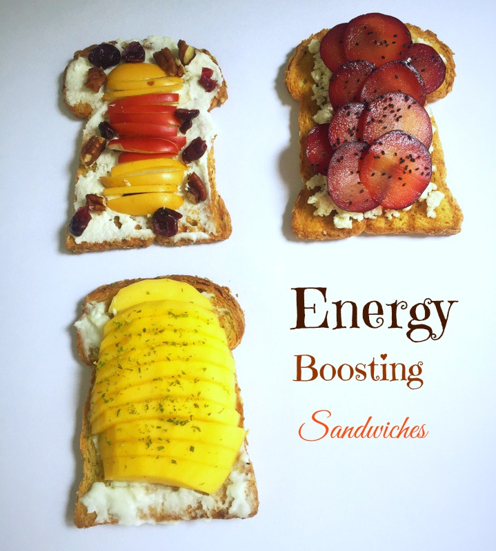 Energy Boosting Sandwiches Ribbons to Pastas