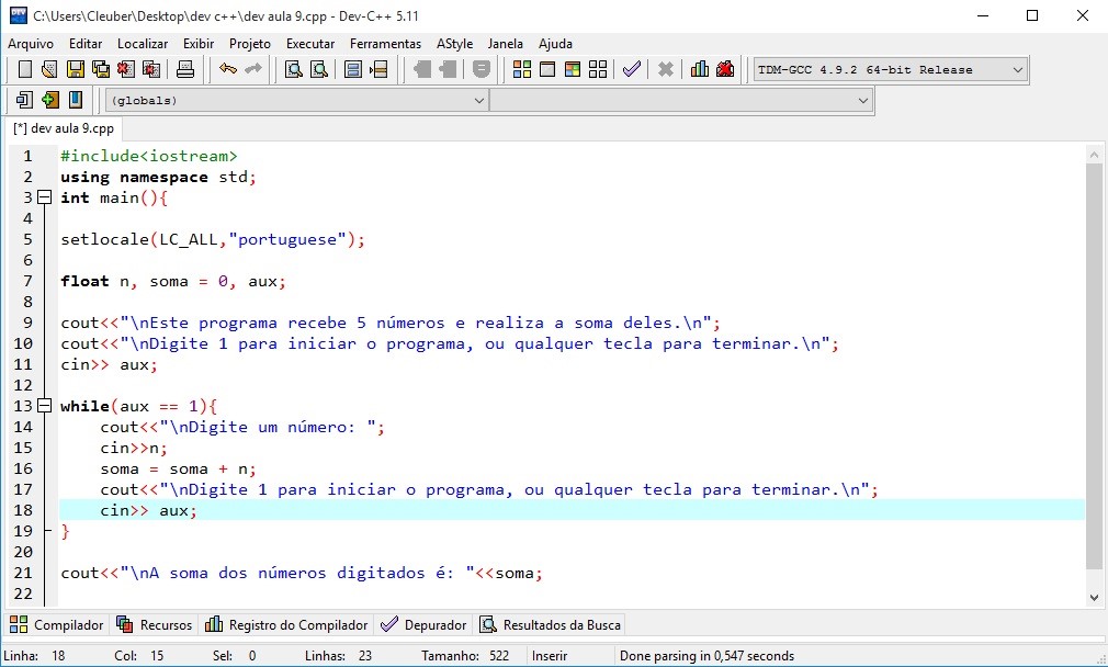 Universe Tutorial | Tutoriais, Downloads e Curiosidades: DEV-C++ #10 ...