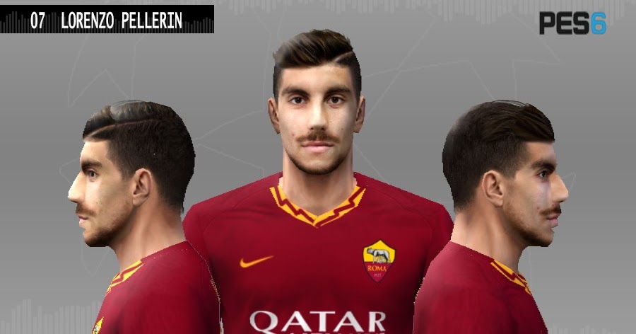 Ultigamerz Pes 6 Lorenzo Pellegrini As Roma Face