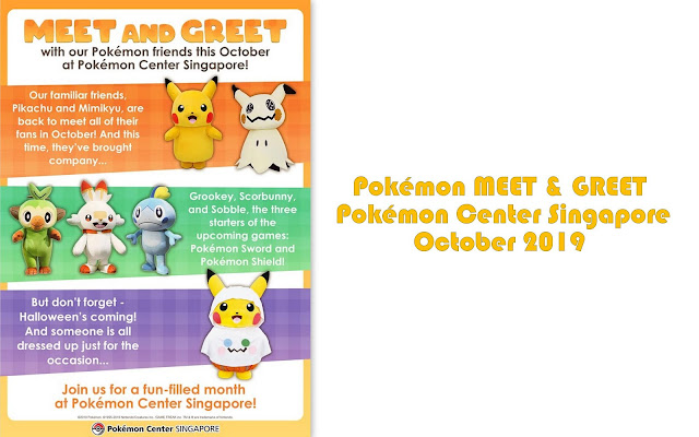 Pokémon Meet & Greet @ Pokemon Center Singapore