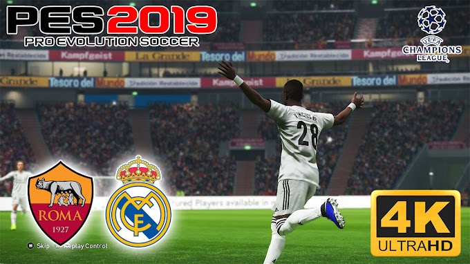 PES 2019 | Roma vs Real Madrid | UEFA Champion League | PC GamePlaySSS