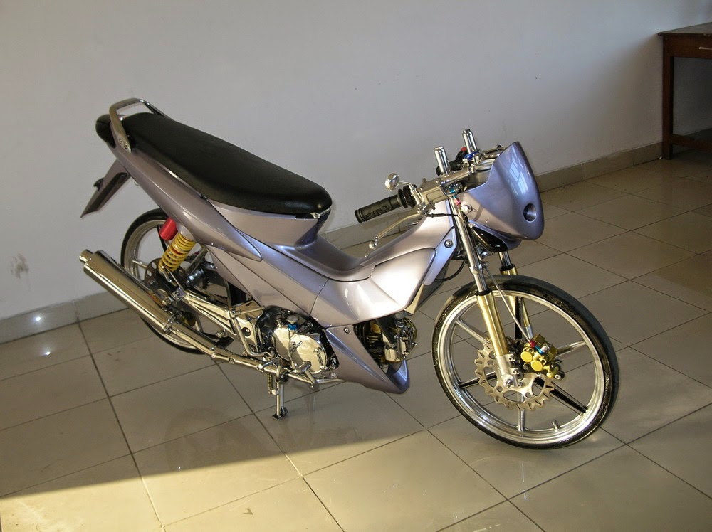  Modifikasi Sepeda motor Honda Supra X 110 cc