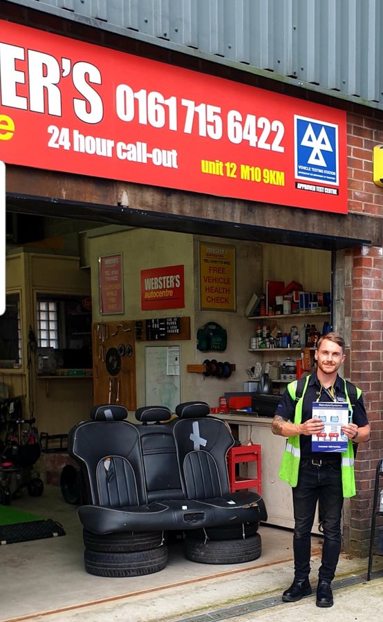 Coronation Street Blog Behind the scenes safety work at ster's Autos
