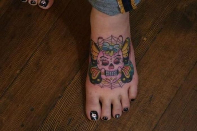 tattoos of quotes on feet. tattoos of quotes on feet