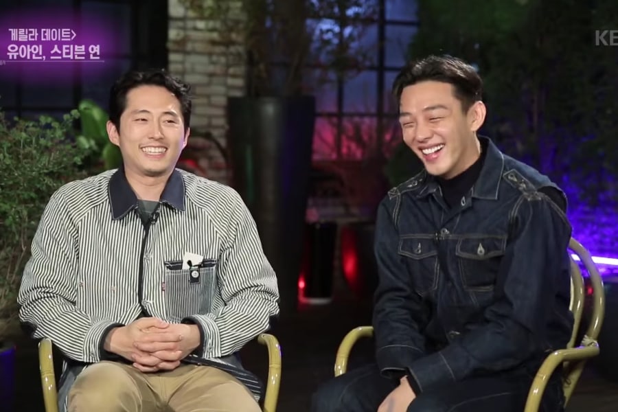 yoo ah in steven yeun steven yeun e yoo ah in falam sobre suas personalidades na yoo ah in steven yeun steven yeun e yoo ah in falam sobre suas personalidades na