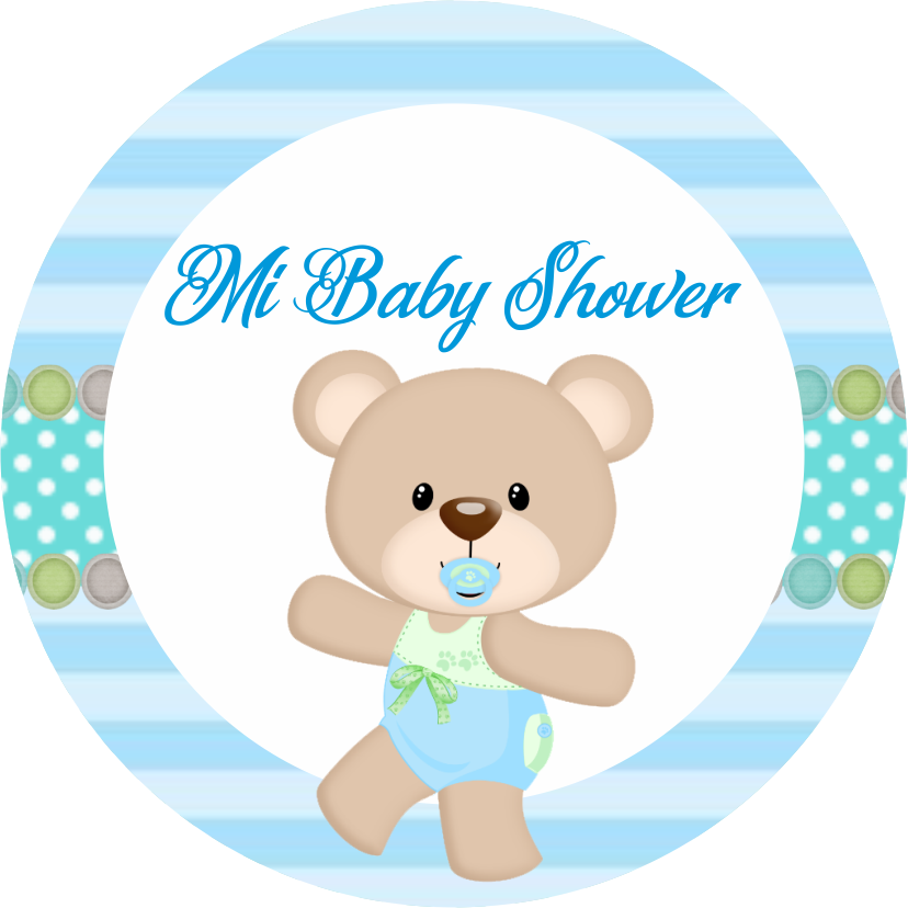 Kit para Imprimir Gratis Baby Shower Niño