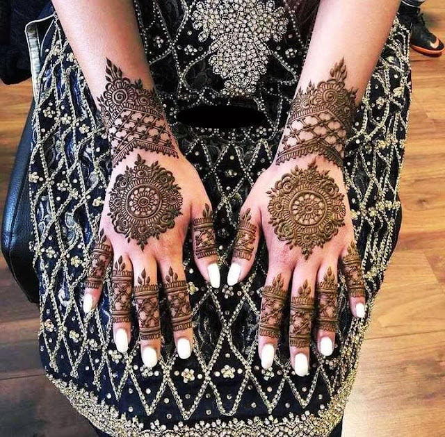 Beautiful Simple Mehndi Design Images for Raksha Bandhan