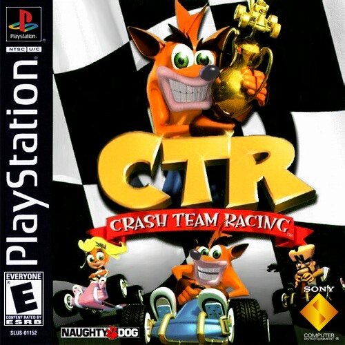 Crash Team Racing (CTR) ISO PS1/PSX Download High