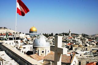 view from the austrian hospice