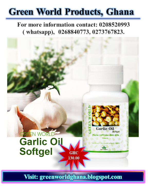 Green World Garlic Oil Softgels