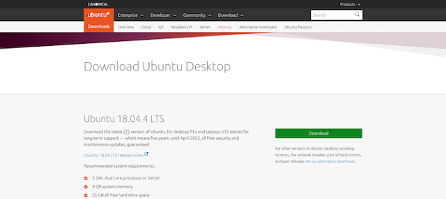 تثبيت نظام لينكس أوبونتو Ubuntu على جهاز الكمبيوتر باستخدام فلاشة USB