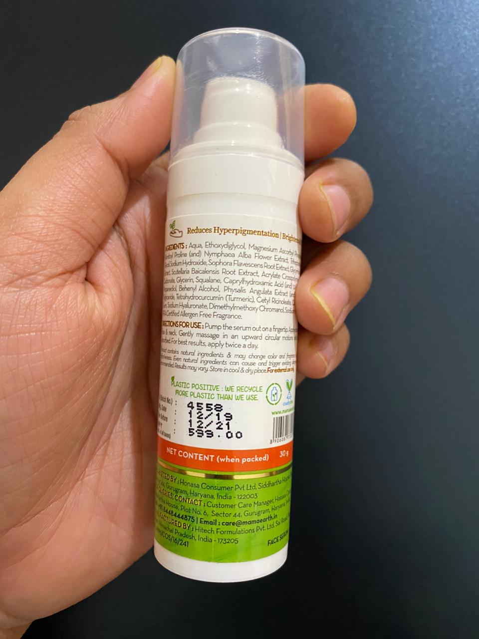 Mamaearth Skin Illuminate Serum Review