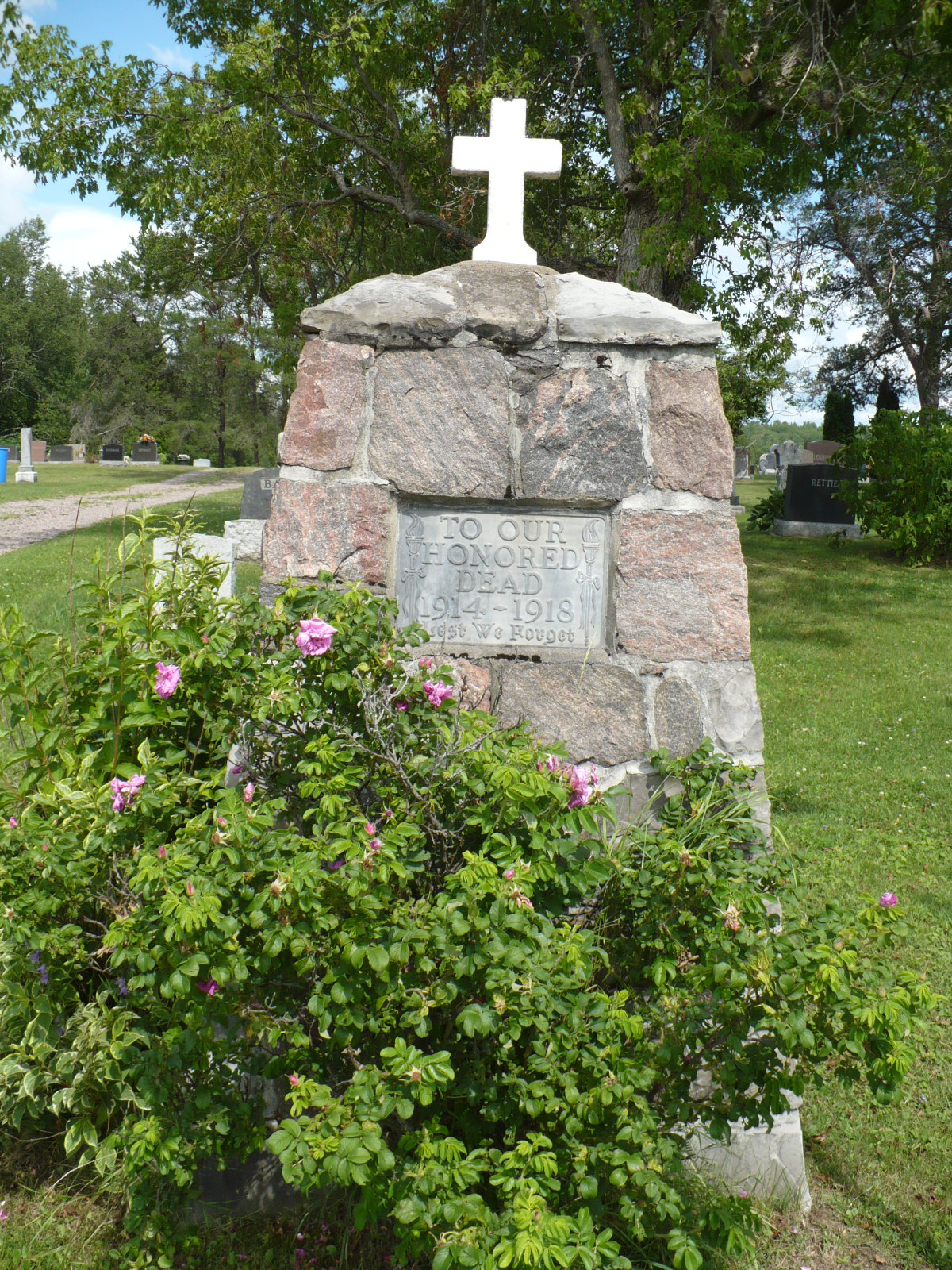 Ontario War Memorials Burnt River