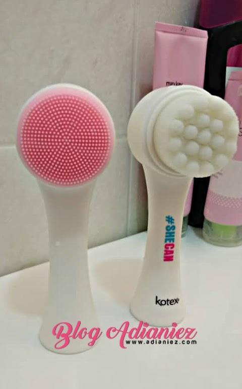 Kotex Facial Cleansing Brush | Untuk anak-anak dara cuci muka