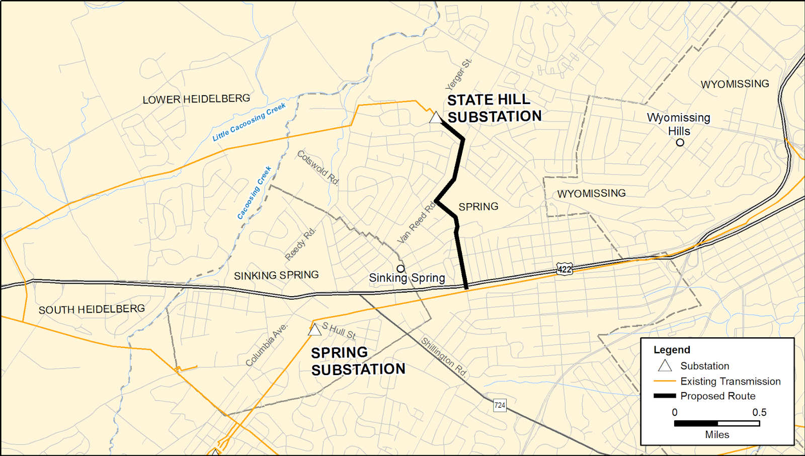 News about Southwestern Berks County PPL won't build power line