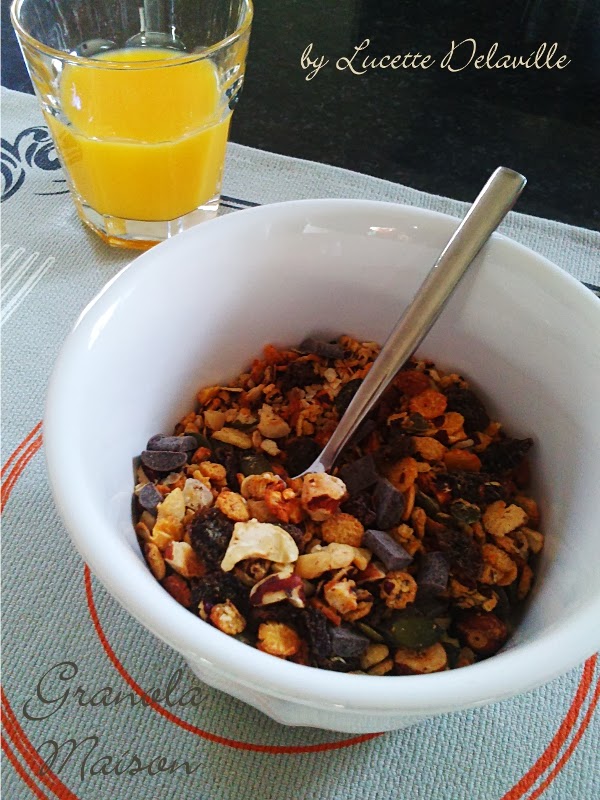 Ne parle pas la bouche pleine ! Granola maison {sans gluten et sans