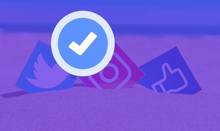 طريقة الحصول على العلامة الزرقاء بجانب حساب الفيسبوك والانستغرام والتويتر