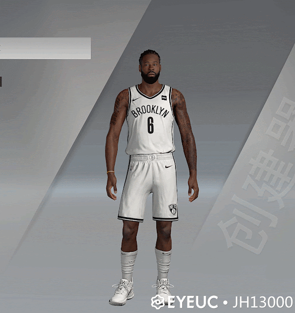 DeAndre Jordan Face and Body Model by JH13000 [FOR 2K20]