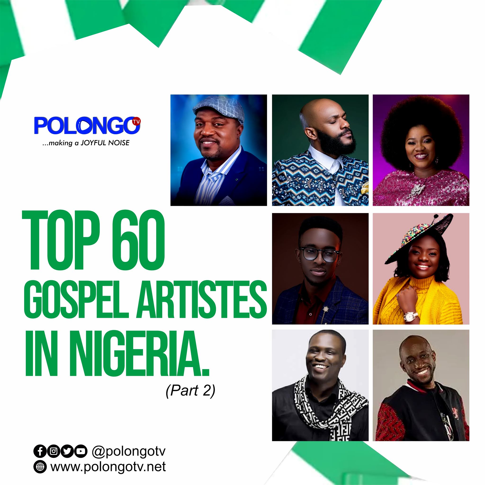TOP 60 GOSPEL ARTISTES IN NIGERIA