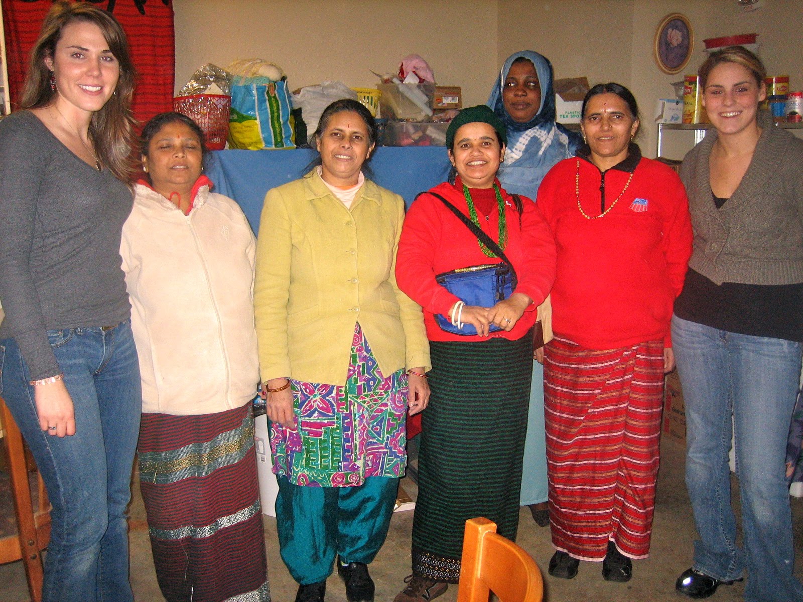 Better for All Better in Action Helping at The Refugee Sewing Society