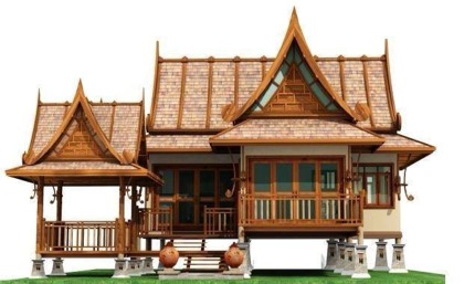 ເຮືອນຊົງລາວ Lao Traditional House