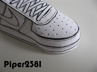 nike air force one template