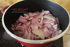  Sambal Goreng Daging (Daging Sekilo Bawang Sekilo)